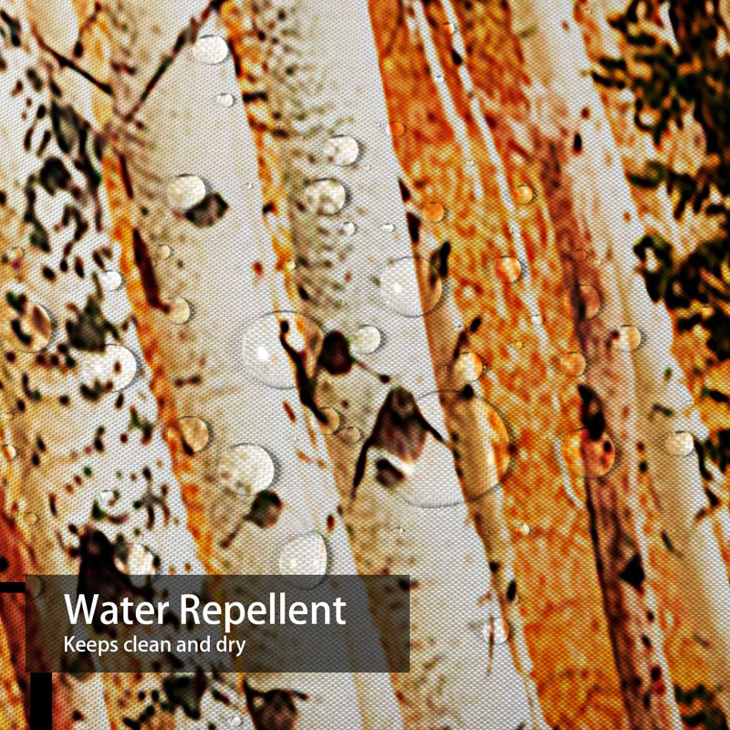 Rideau de douche Golden Fall Aspen Utah, L 72 po x l 72 po