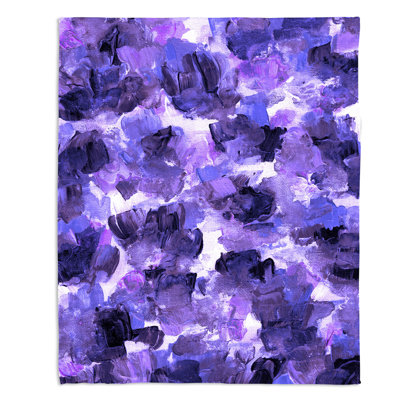 Couverture sherpae 12 doux à pulvérisation florale