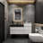 Golitz 55'' Single Bathroom Vanity with Stainless Steel Top-789654870