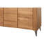 Sledmere Manufactured + Solid Oak Wood 3-Door 1 Flap Display Cabinet