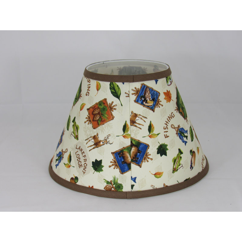 7'' H Cotton Empire Lamp Shade