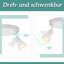 Ceiling Spotlight Gu10 White Modern Acrylic Rotatable 355° Dajonique-1829890763