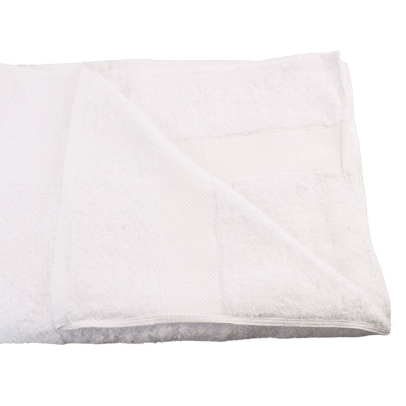 100% Cotton Bath Sheet, White