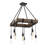 Eleesia 8 - Light Bronze/Brown Cluster Pendant