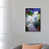 White Floater Framed