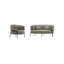 Taquoya 93cm Wide Curved Patio Sofa