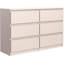 138cm W 6 - Drawer Chest of Drawers-1616661340