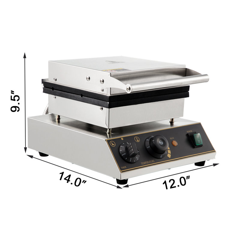 VEVOR 6.1'' Waffle Maker