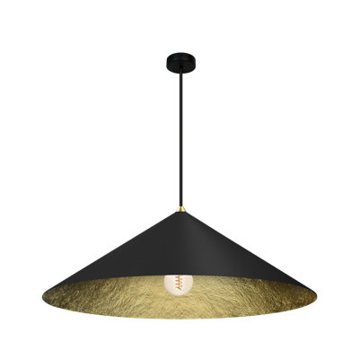 Fuji 1 - Light Matte Black Cone Pendant