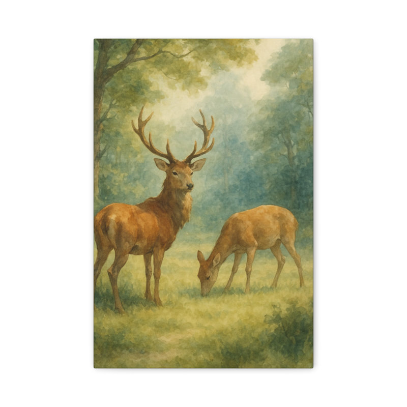 Aaroon Single Picture Frame Print on Canvas, 45.72 cm H x 30.48 cm W