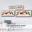 Holidogs Collection D- Framed Canvas