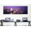 « view high angle of a city, miami, floride », reproduction de photo sur toile