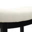 Tabouret de bar 24 po à hauteur de comptoir avec structure en bois pour îlot de cuisine-892333494