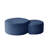 Esther Corduroy Round Ottoman (Set Of 2)-1256142939