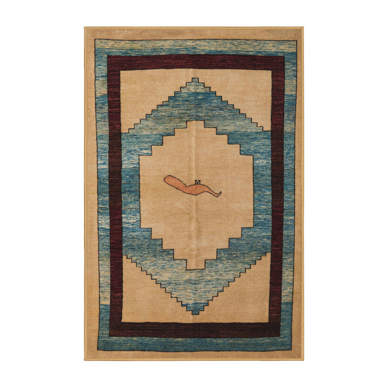 Abstract Indoor Rug, Rectangle 6' x 9'