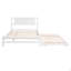 Lit plateforme double avec lit gigogne réglable