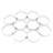 Kepptory 10 Piece Ceramic Bakeware Set