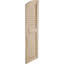 Timberthane Two Equal Louvre w/Elliptical Top Shutters-64372251-64372253-64372275