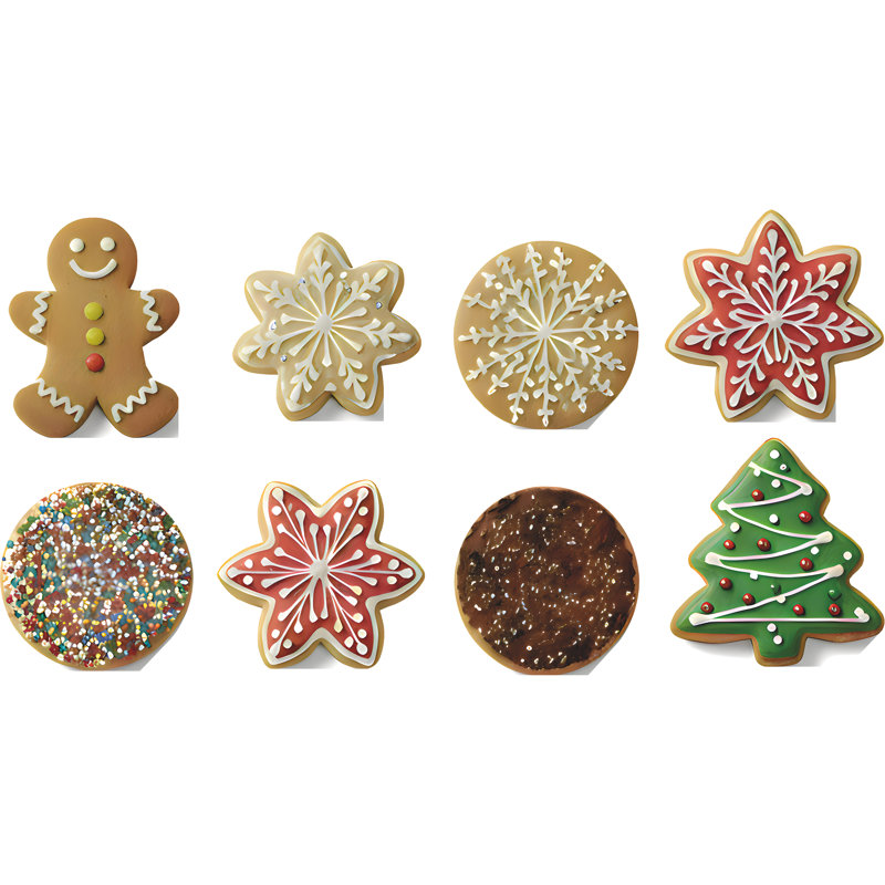 SP13593 Biscuit de Noël 8Pack Props