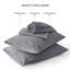 Ensemble de draps à bonnet profond - s'adapte aux matelas jusqu'à 21 pouces d'épaisseur - ensemble de draps GentleSoft, évacuation de l'humidité, draps et taies d'oreiller doux et rafraîchissants, ajustement facile et sécuritaire-105311094-105311092