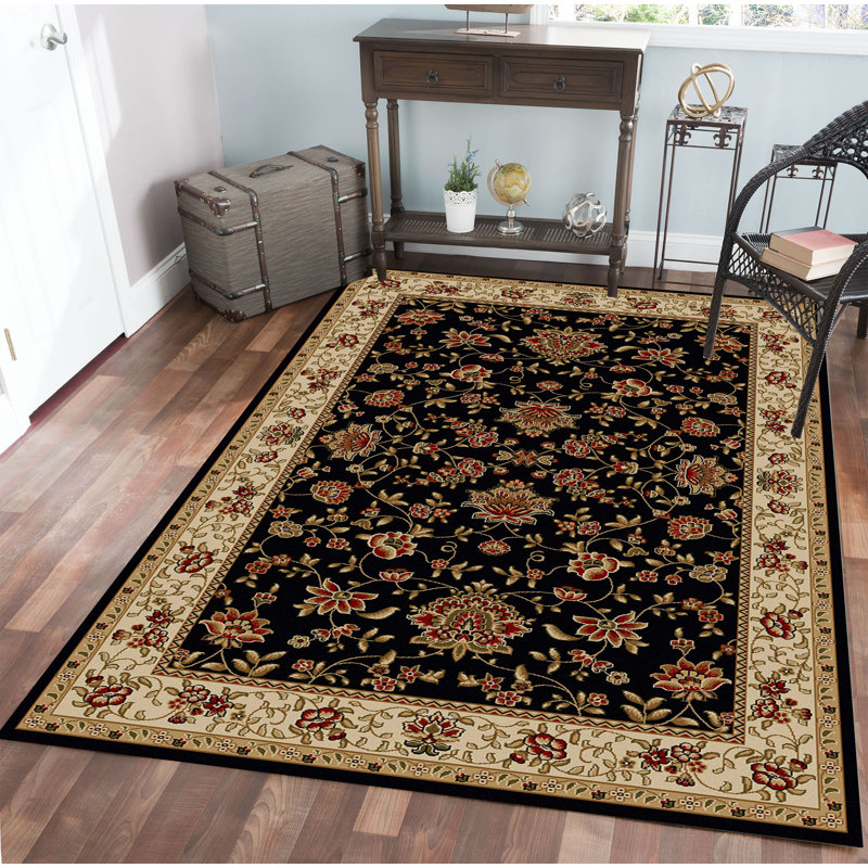 Oriental Indoor Rug, Rectangle 3'3" x 4'11"