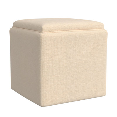 Repose-pieds avec rangement Homepop