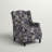 Celia Upholstered Manual Recliner with Classic Wing Back and Solid Vase-Shape Wooden Legs-1827657293