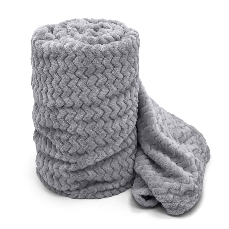 Balthasar Throw Blanket, Navy, W127 x L152cm