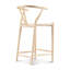 Tabouret de comptoir Wishbone frêne naturel
