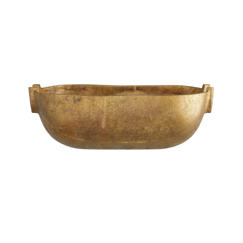 Atticus Aluminum Decorative Bowl