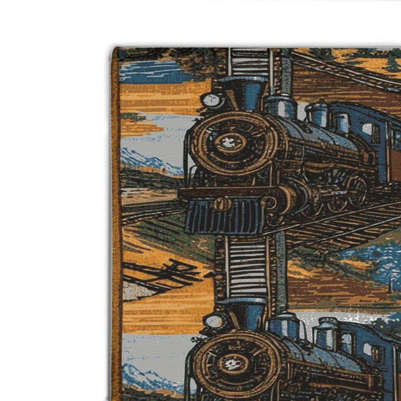 Tapis intérieur et extérieur brun Transport, Rectangulaire 2 pi x 3 pi