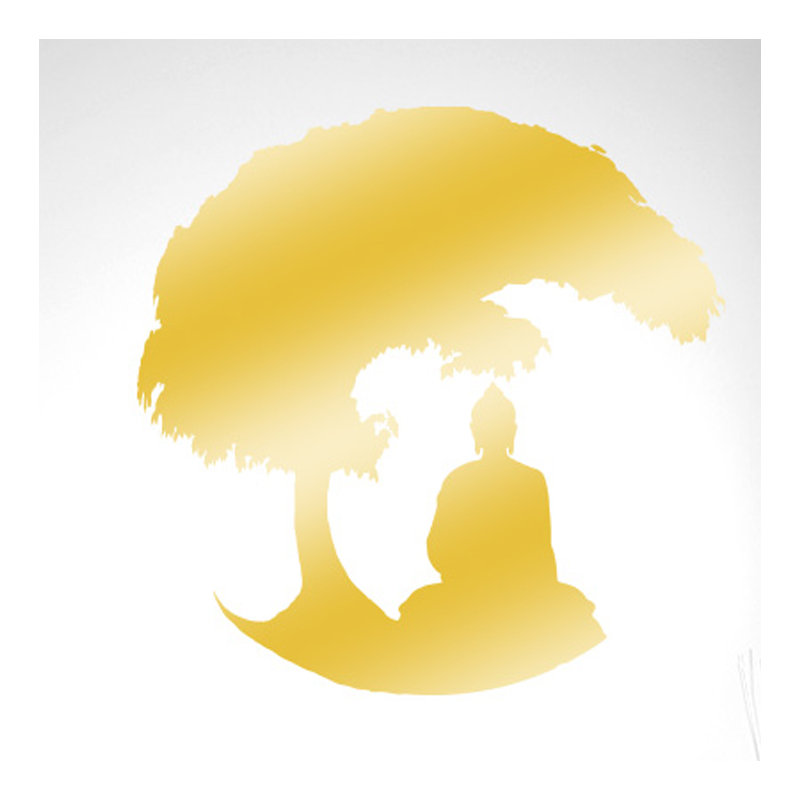 Religious & Spiritual Wall Decal, Shiny Gold