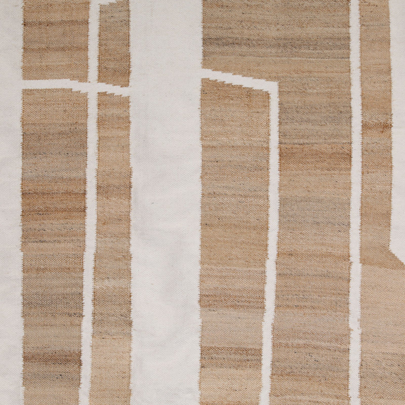 Tapis naturel Lark, Rectangle 6 pi 1 po x 9 pi