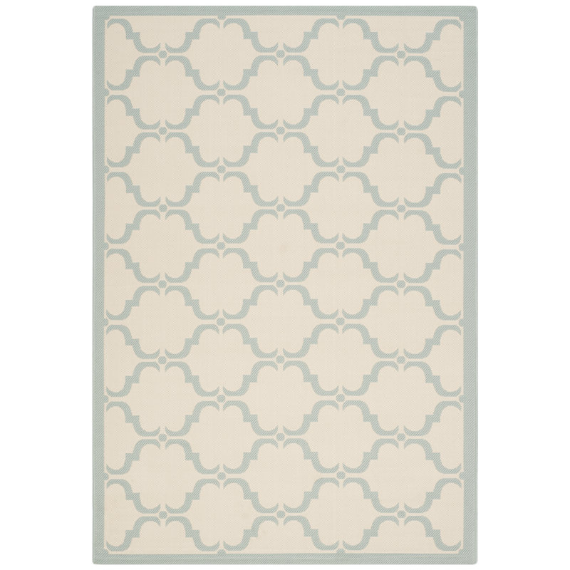 Plumley Performance Geometric Rug, Rectangle 5'3" x 7'7"