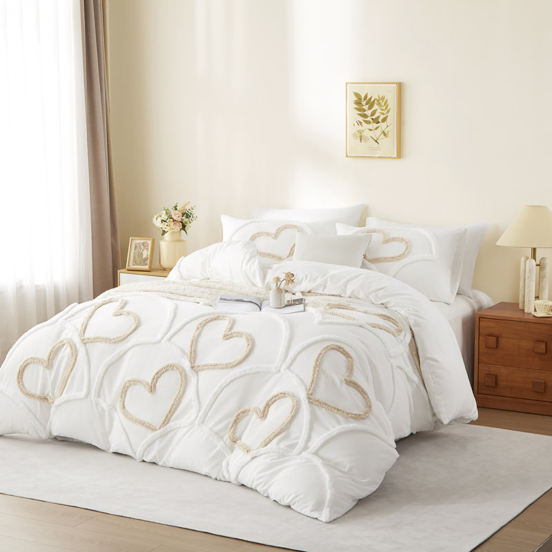 Microfiber Duvet Cover Set, King Size Bed (230 x 220 cm)