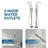 Double Handle Floor Mounted Freestanding Tub Filler Faucet with Handshower-74708625
