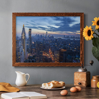 «Twilight City», reproduction d'art sur toile