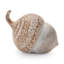 White Washed Etched Acorn 