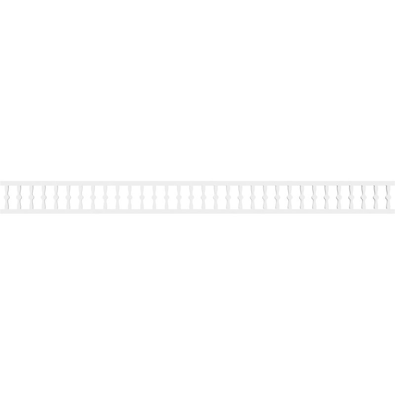 Garniture de couloir en PVC de qualité architecturale El Dorado, H 4 po x L 48 po x P 0,63 po