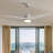 Nicola 56" W 3-Blade LED Propeller Ceiling Fan-1270763256
