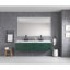 Miroir de salle de bain 84 po x 48 po à DEL avec façade et rétroéclairage, miroir de meuble-lavabo mural, antibuée, mémoire, 3 couleurs, réglable en continu-1349914617