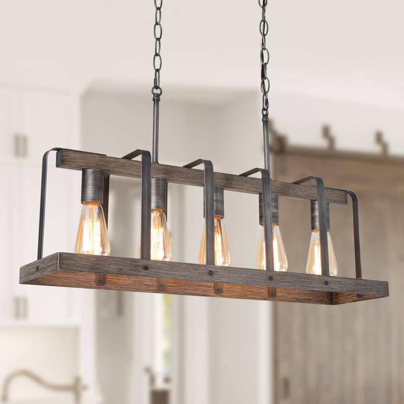 Burkhead 5 - Light Linear Pendant Light