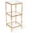Robbie Glass Top End Table