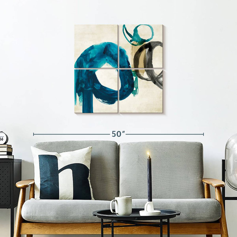 Blue Ring I, 26" H x 26" W