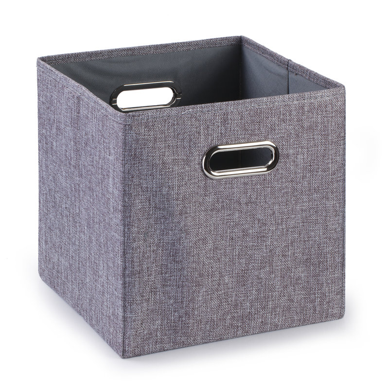 Ensemble de bacs de rangement en tissu