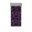 Prune et fuchsia / motif floral vert