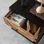19cm W Iron Bedside Table