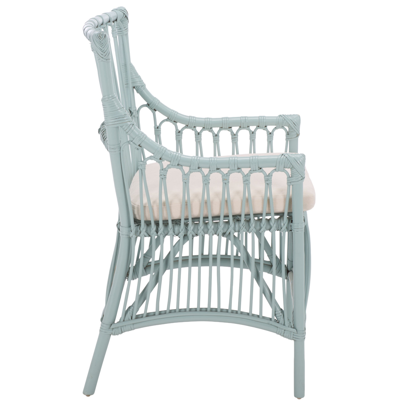 Bree Handmade Dining Chair, Light Blue