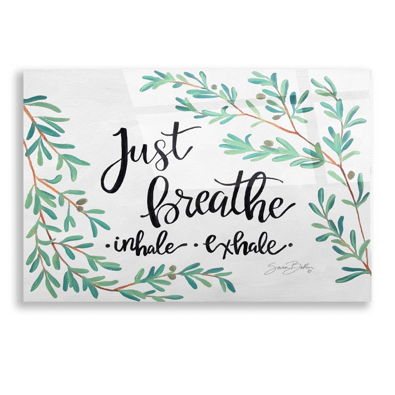 «Just Breathe Olive Stems» par Sara Baker, art mural en verre acrylique, H 12 po x l 16 po x P 0,13 po