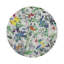 Garden Fantasia Vegan Leather Round Coasters